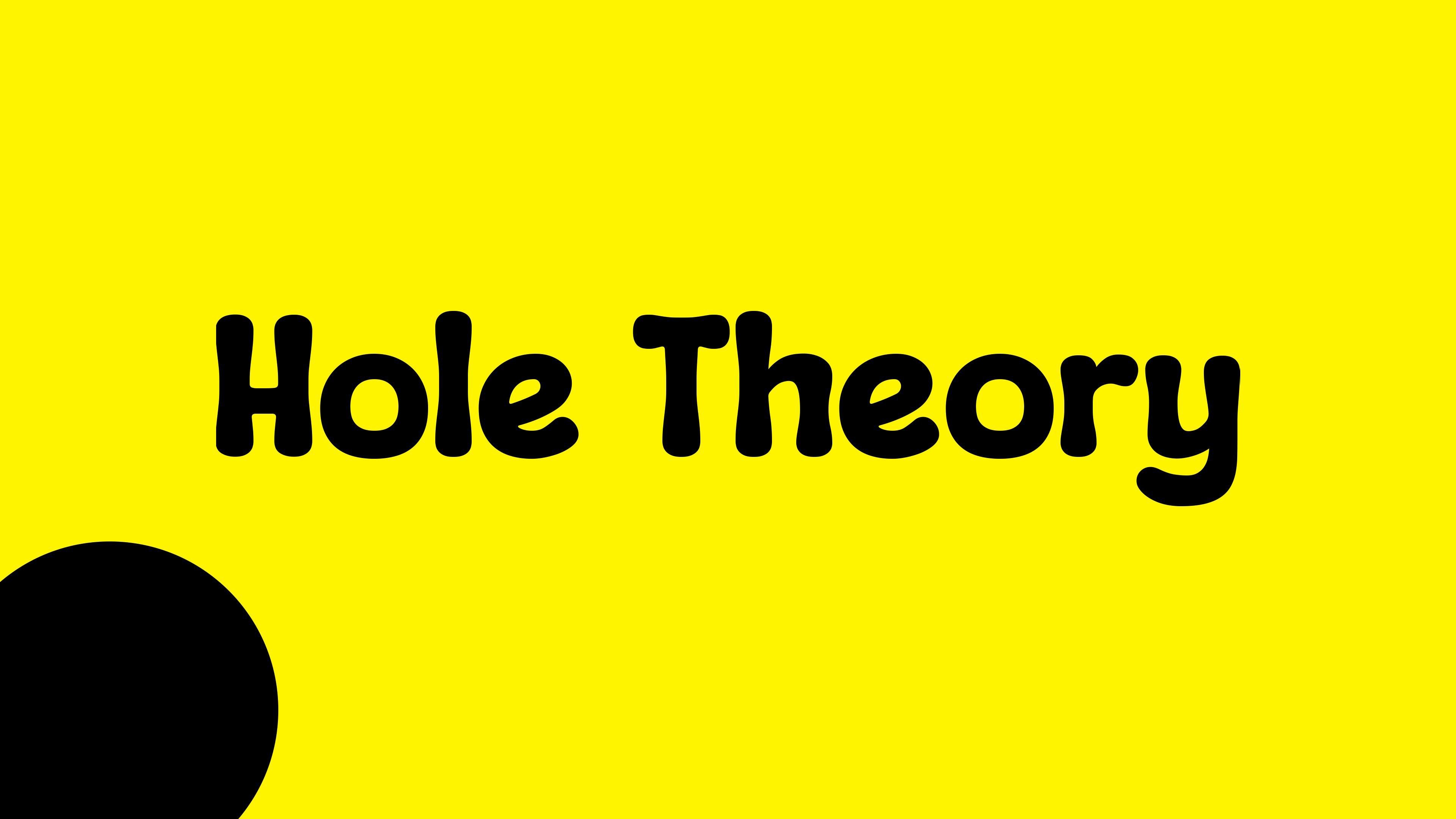 Hole Theory cover image