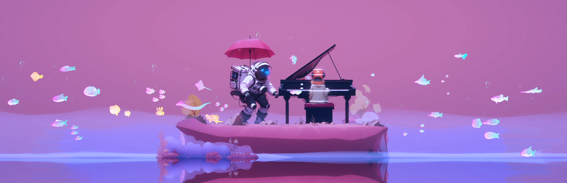 Lofi aquarium cover image