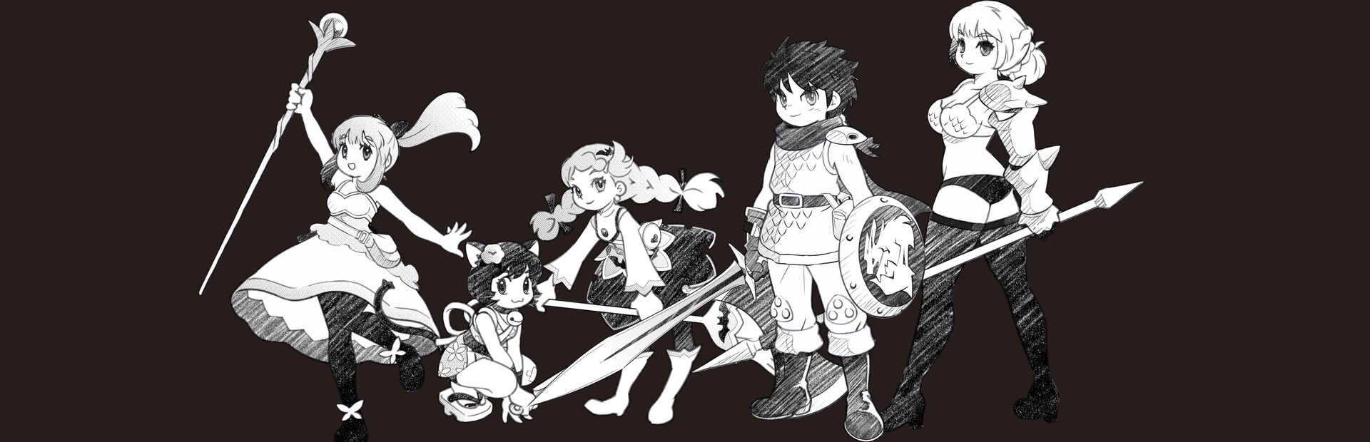 Monochrome Echoes - white - cover image