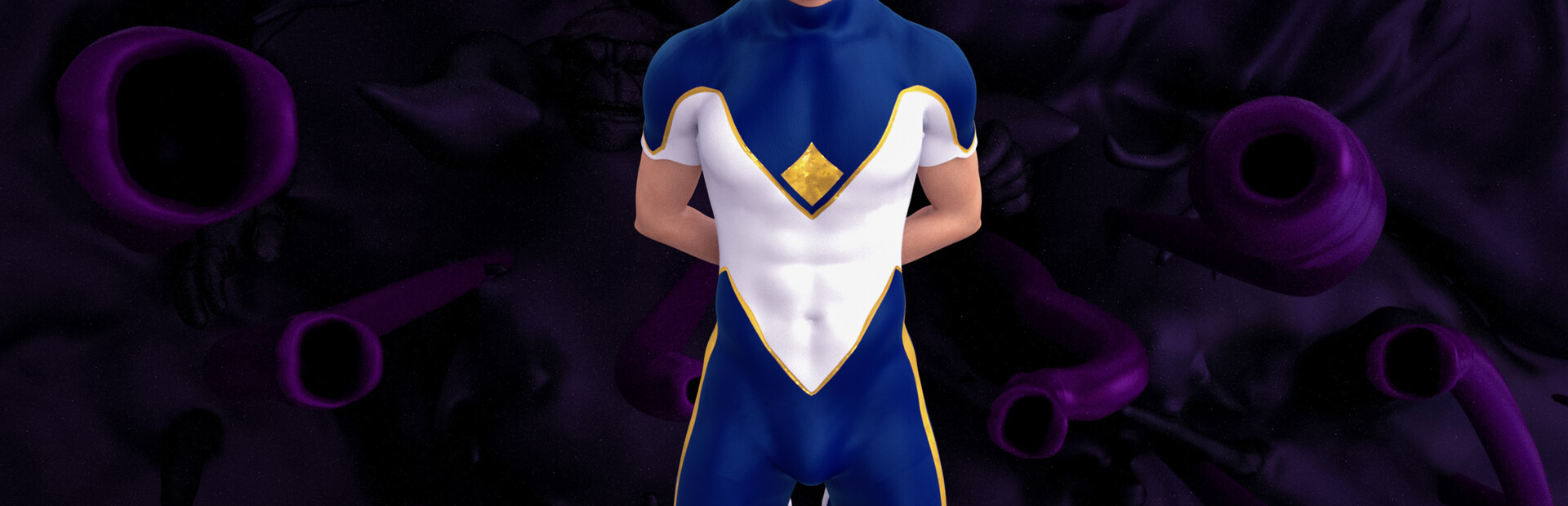 The Coming End: Fresh Force Frustrations (A Gay Superhero Visual Novel) cover image