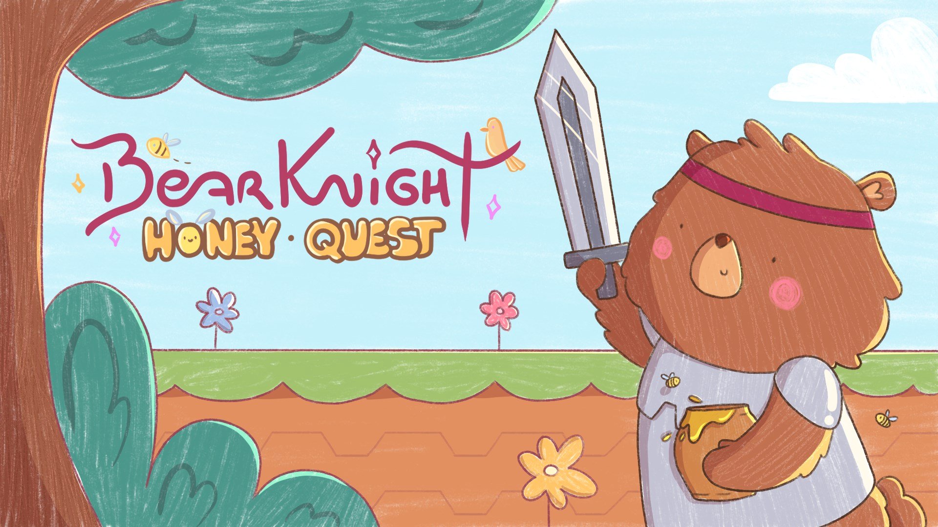 Bear Knight Honey Quest (Windows) cover image