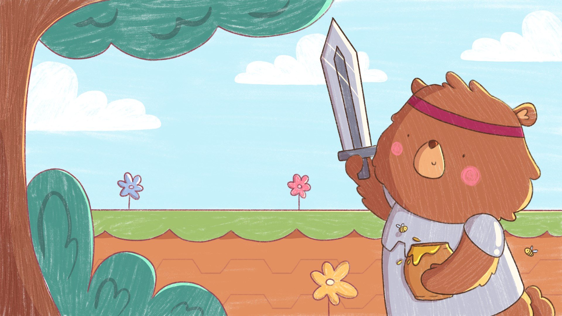 Bear Knight Honey Quest cover image