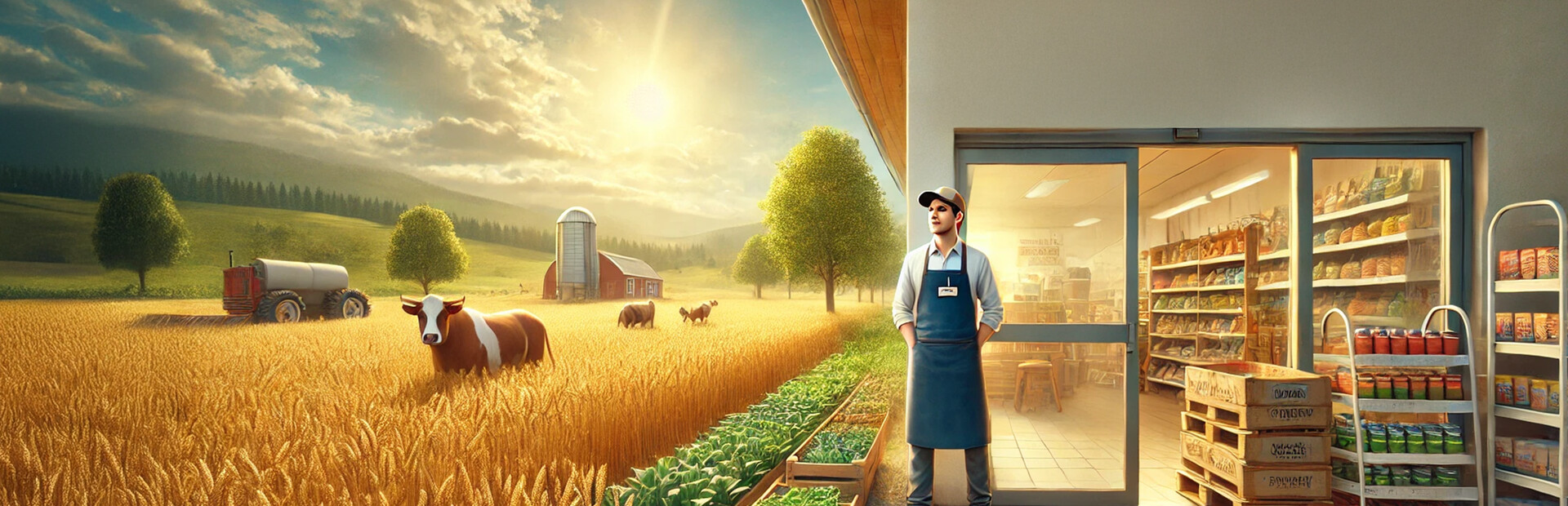 Farming & Supermarket Simulator cover image