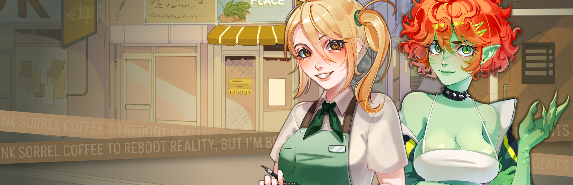I drink Sorrel Coffee to reboot reality, but I'm being hunted by Monster Girls and armed agents Demo cover image
