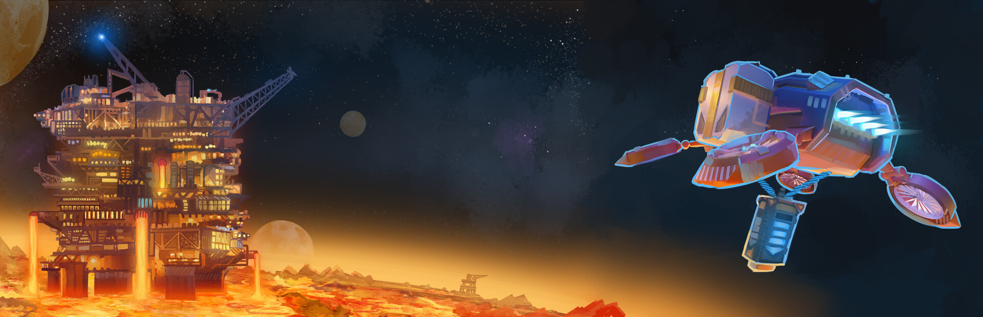 Space Drilling Station cover image