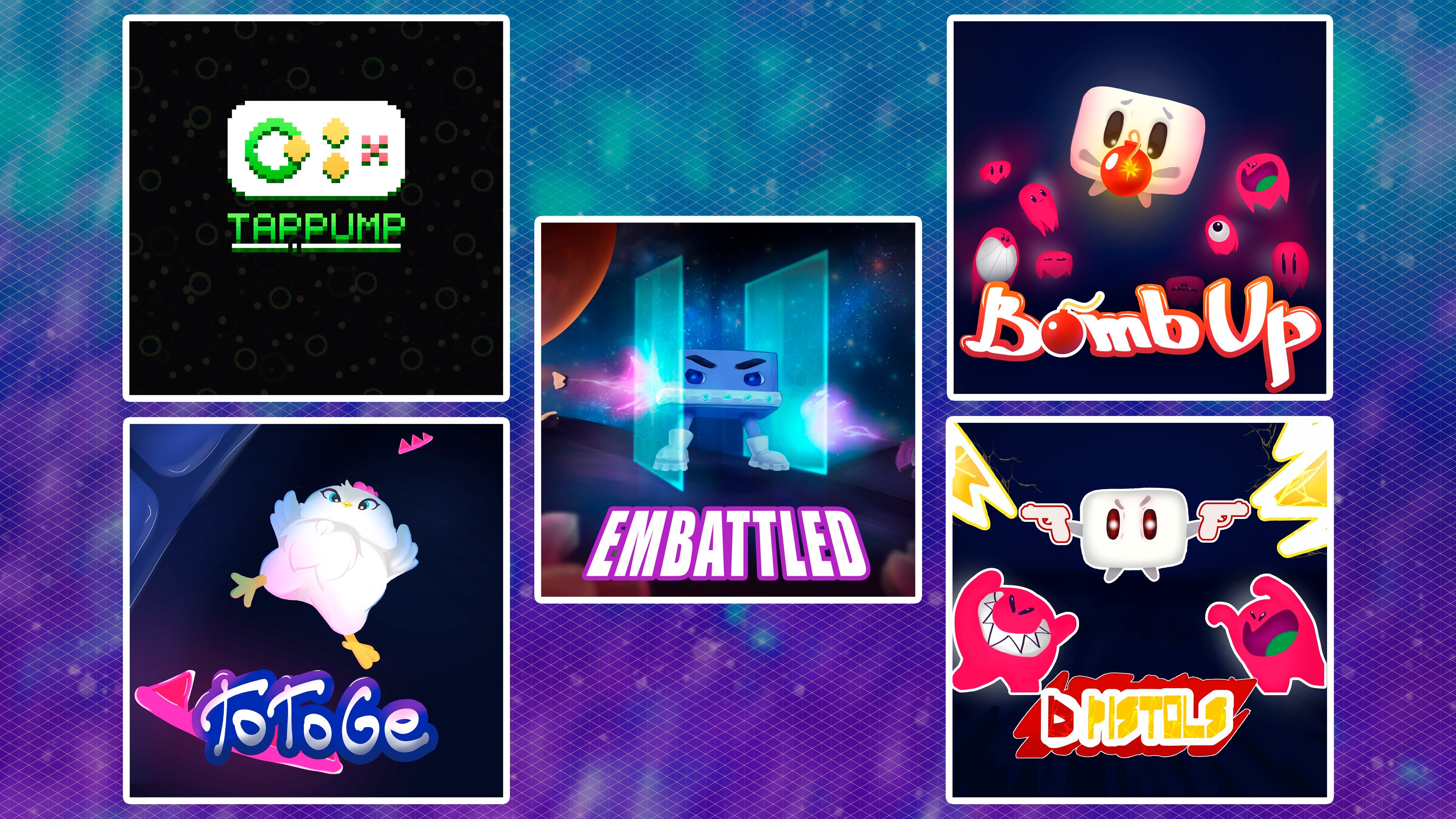 One Button Games 5-in-1 vol. 2 (Xbox One) cover image