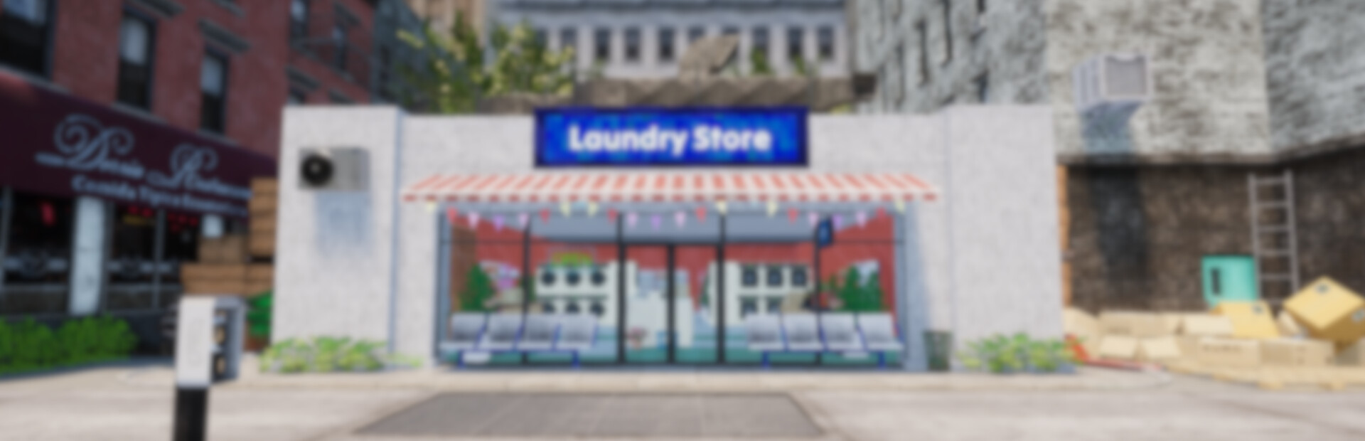 Laundry & Supermarket Simulator cover image