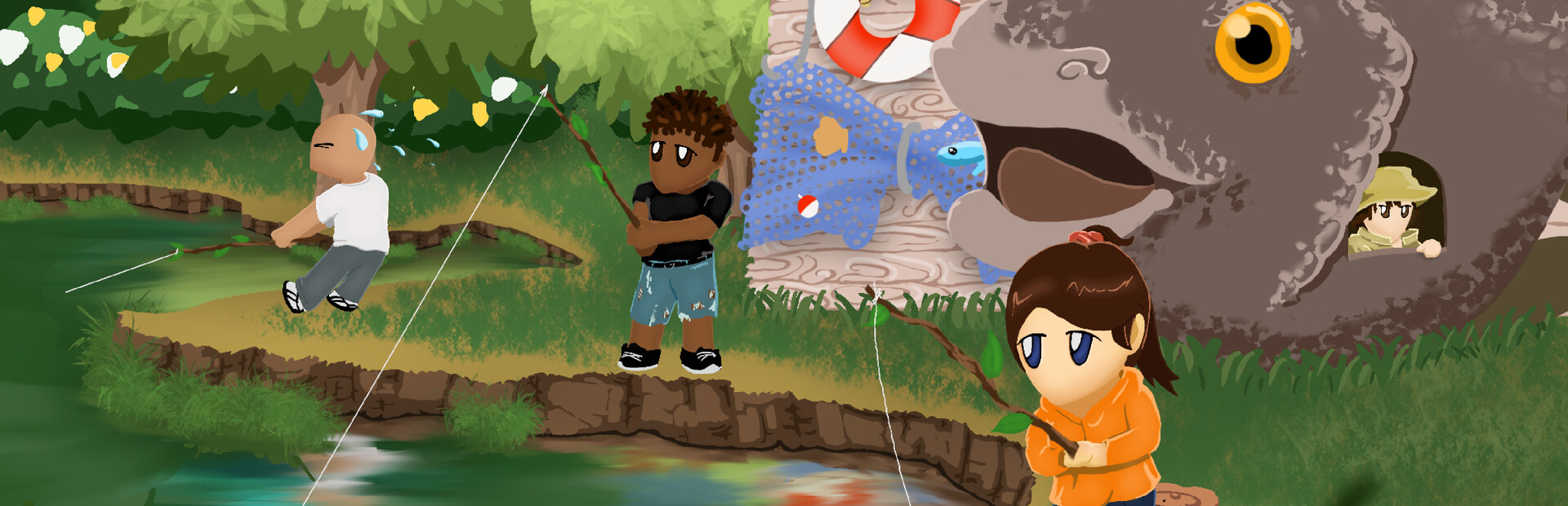 Pocket Idler: Fishing Pond cover image