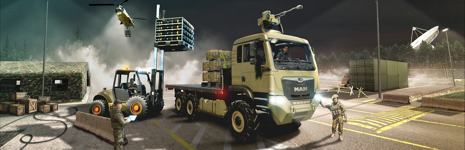 Military Logistics Simulator Demo cover image
