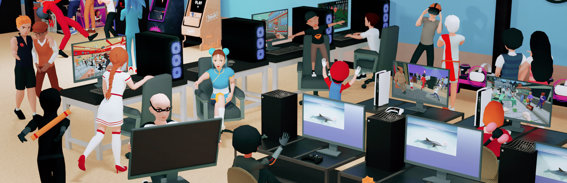 Gaming Cafe Life cover image