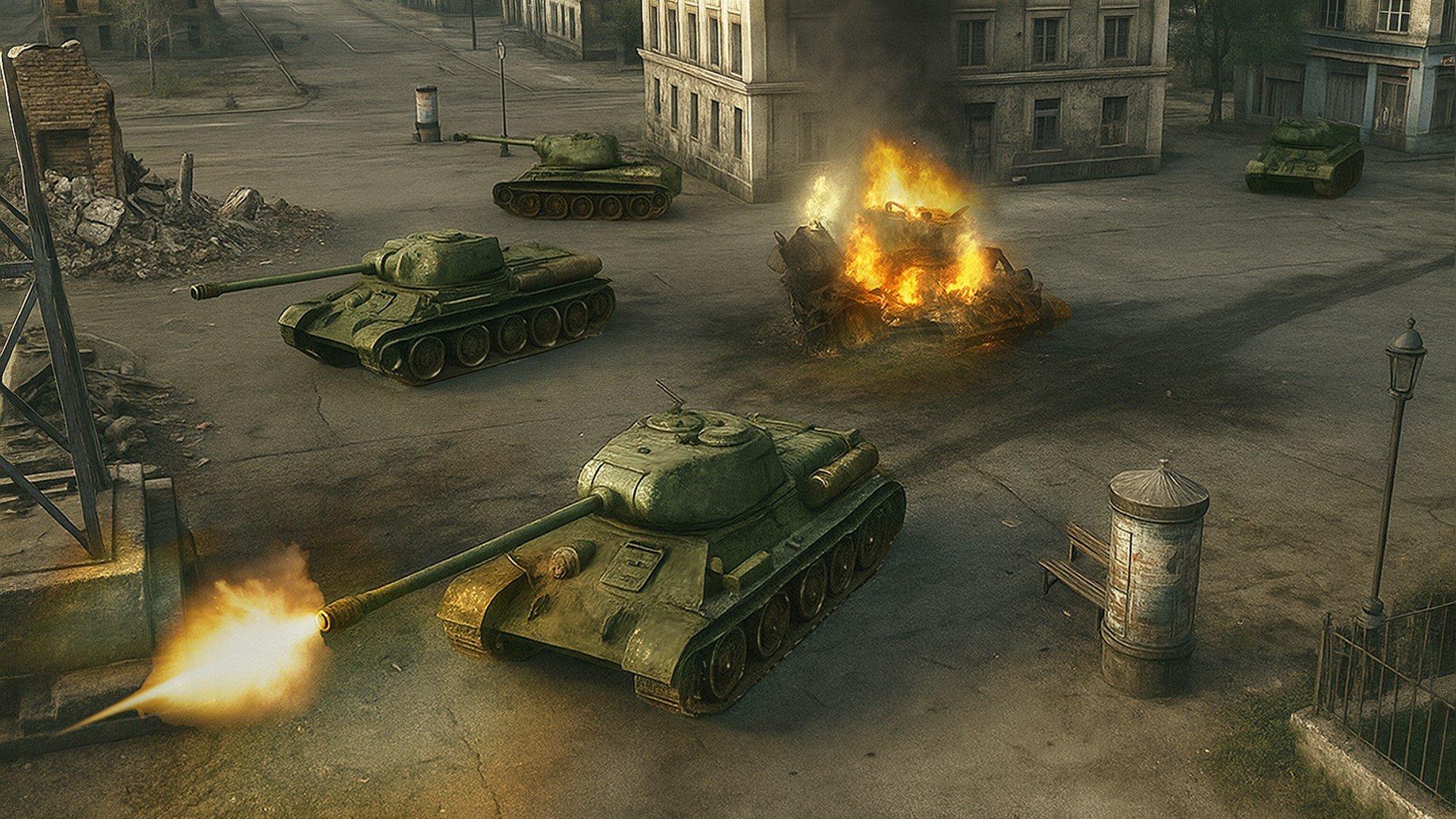 US Conflict — Tank Battles cover image