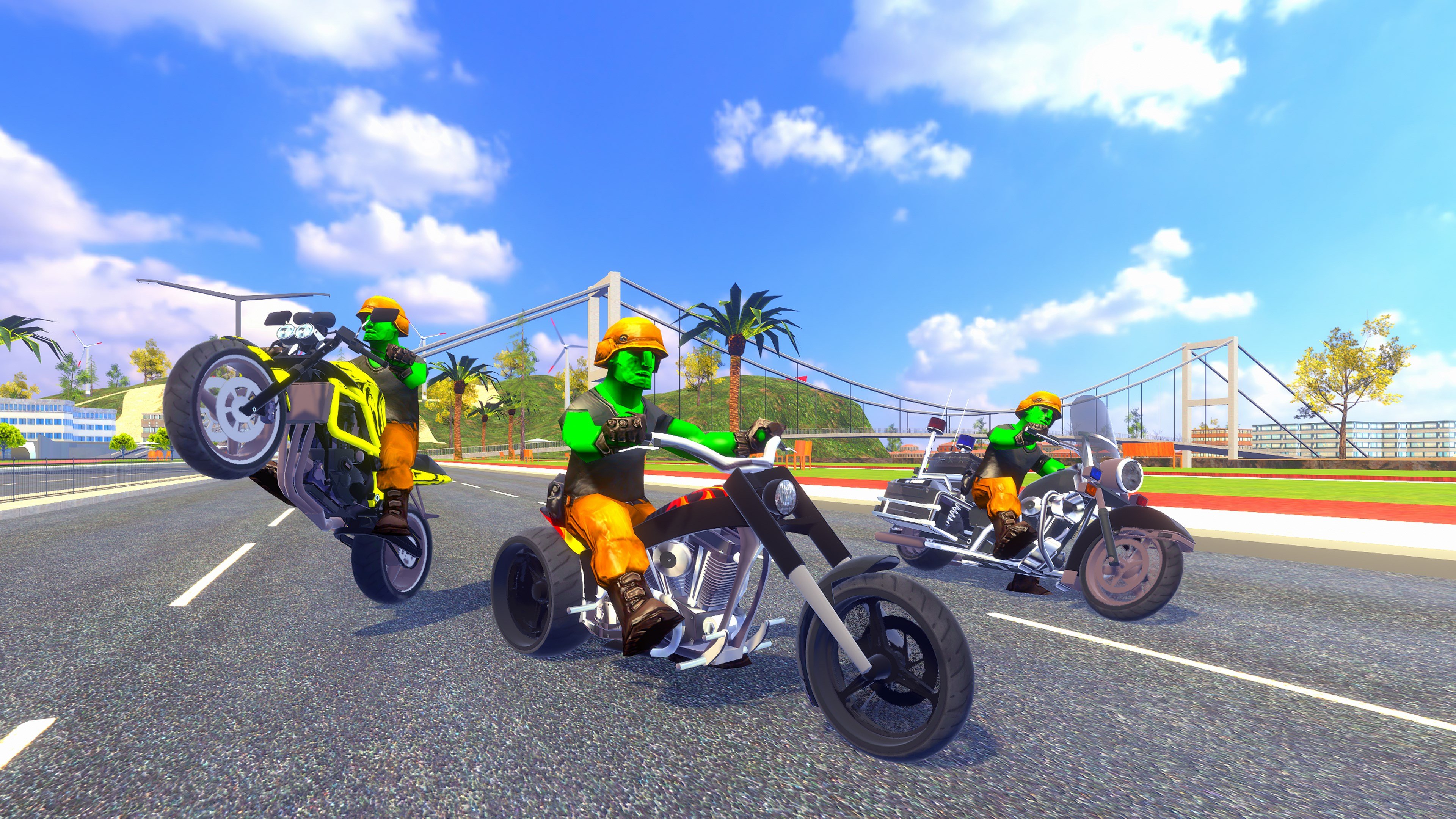 Green Soldiers Heroes: Extreme Bikers cover image