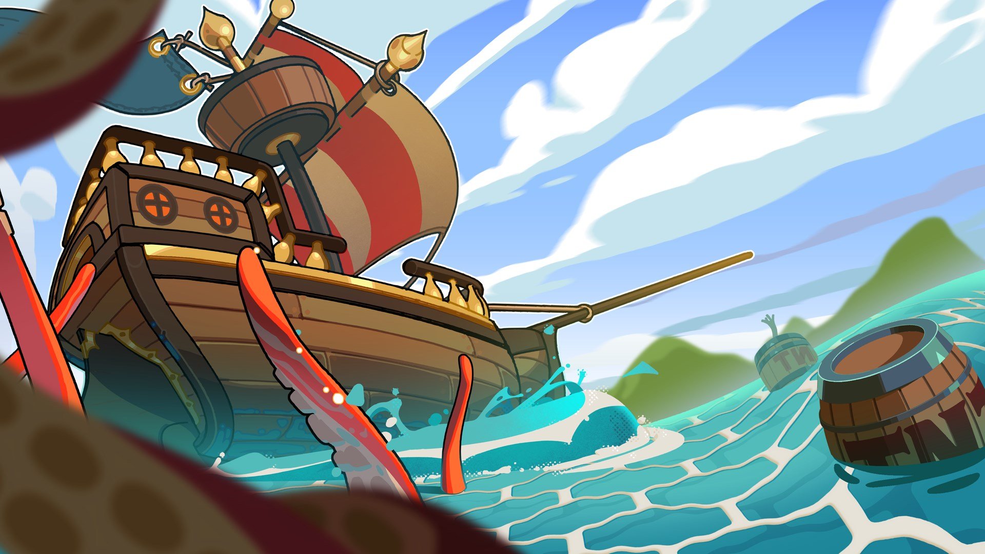 Pirate Trails: Tentacles and Treasures (Xbox Series) cover image