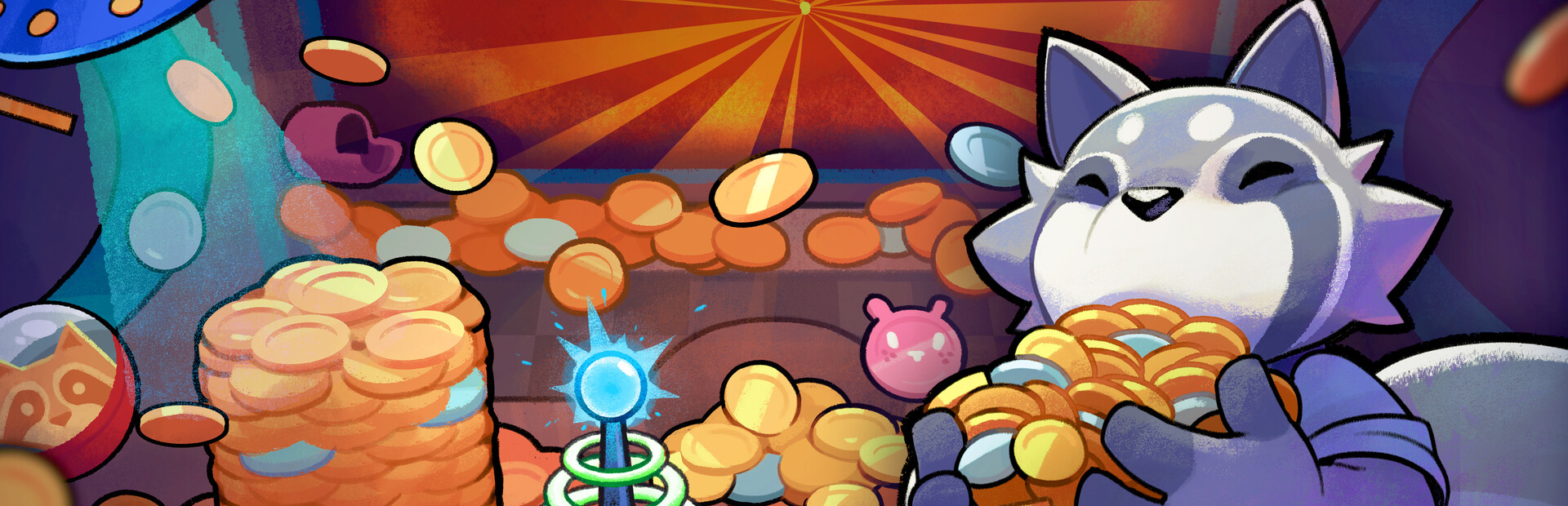 RACCOIN: Coin Pusher Roguelike cover image