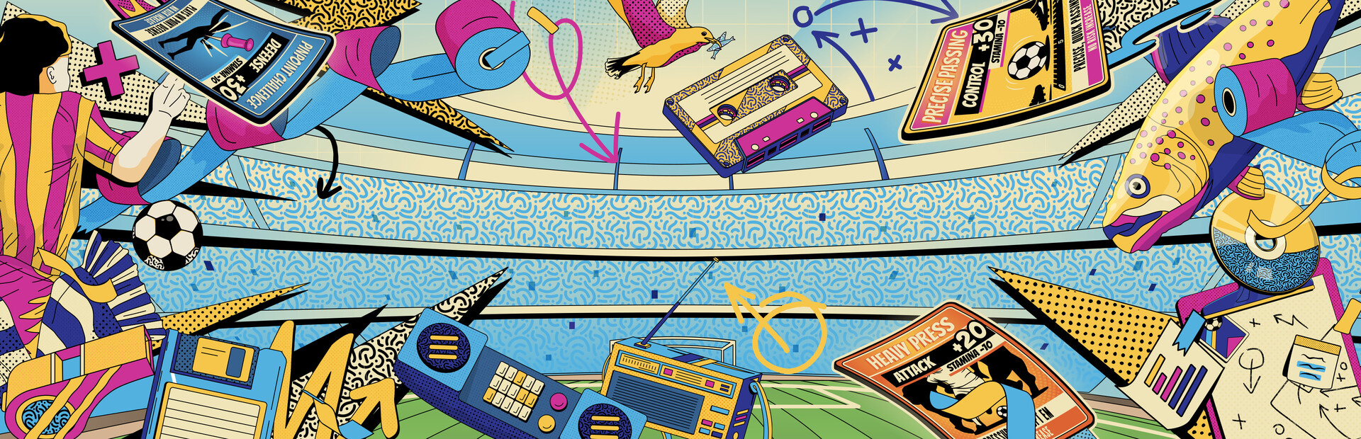 NUTMEG! A Nostalgic Deckbuilding Football Manager Demo cover image