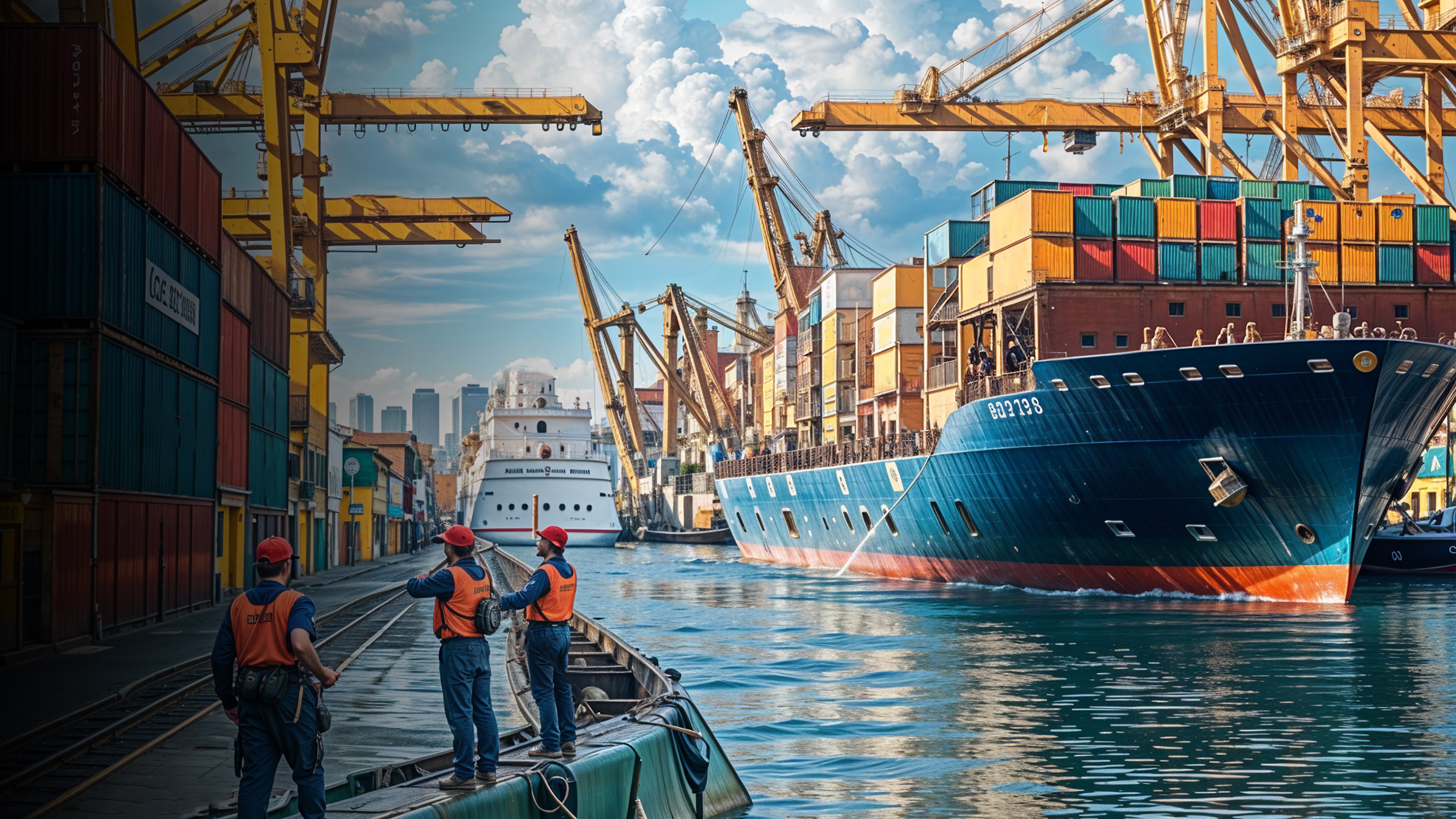 Port Logistics Simulator: Dockside Harbor Handling cover image