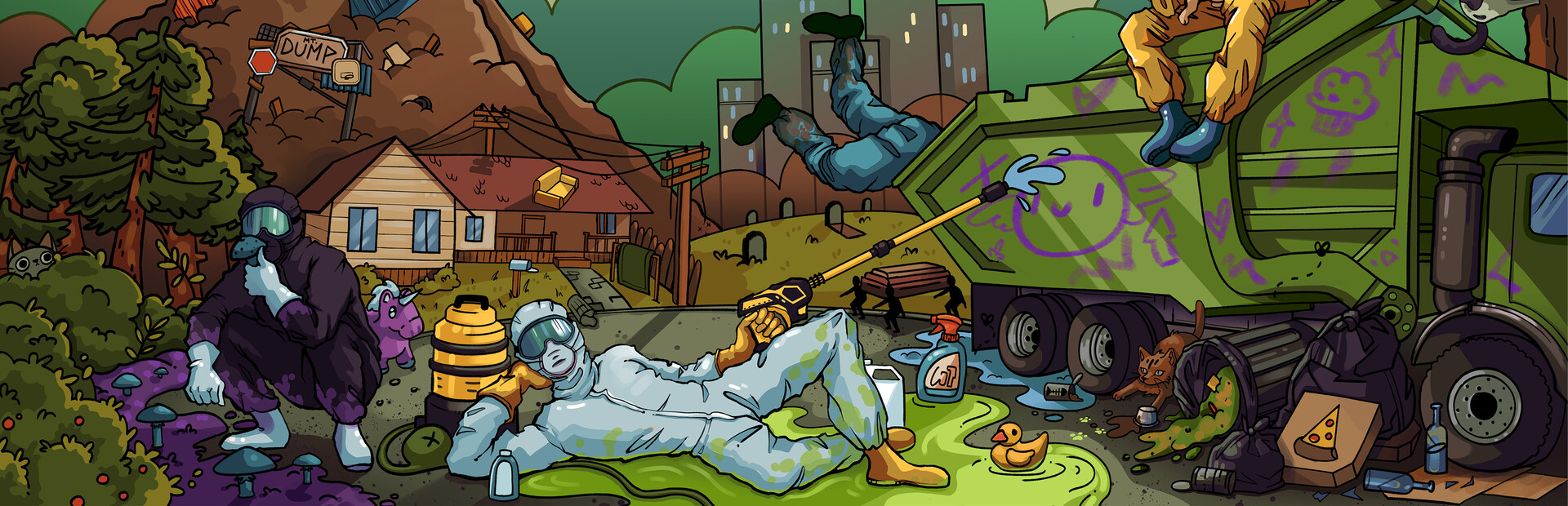 Purrrifiers: Cleaning Chaos – Cats & Goofylike Co-op cover image