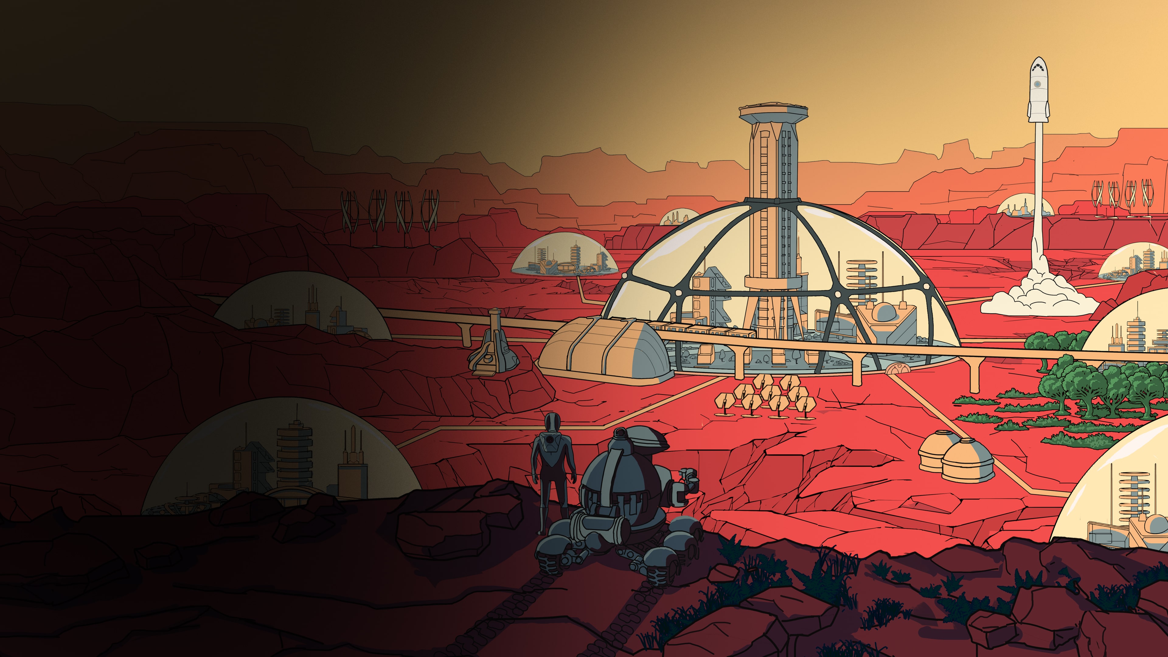 Surviving Mars: Relaunched cover image