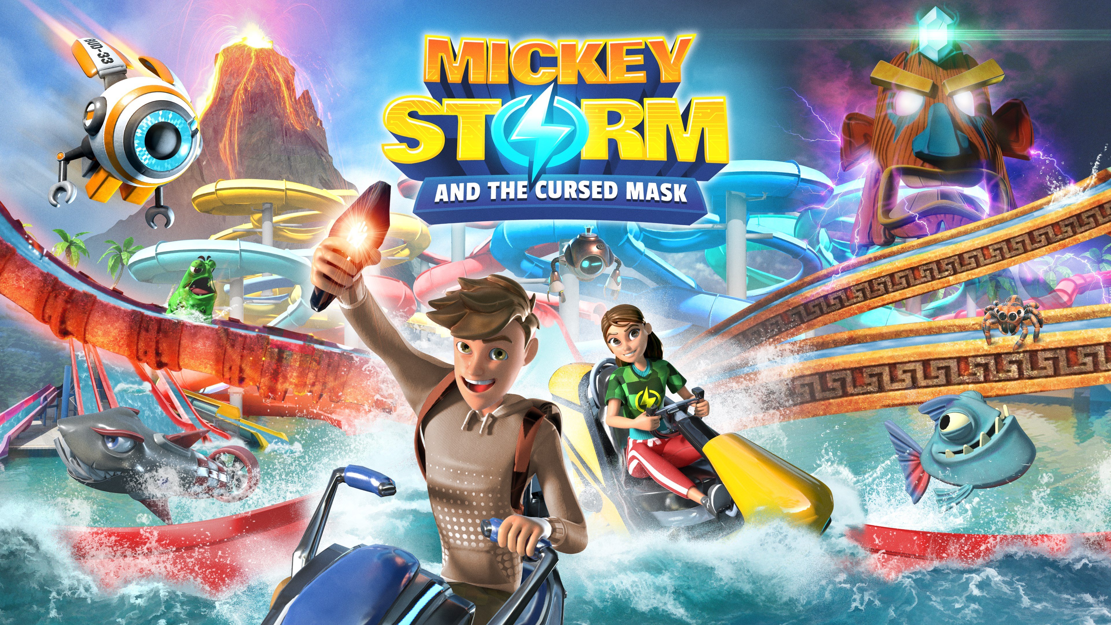 Mickey Storm and the Cursed Mask cover image