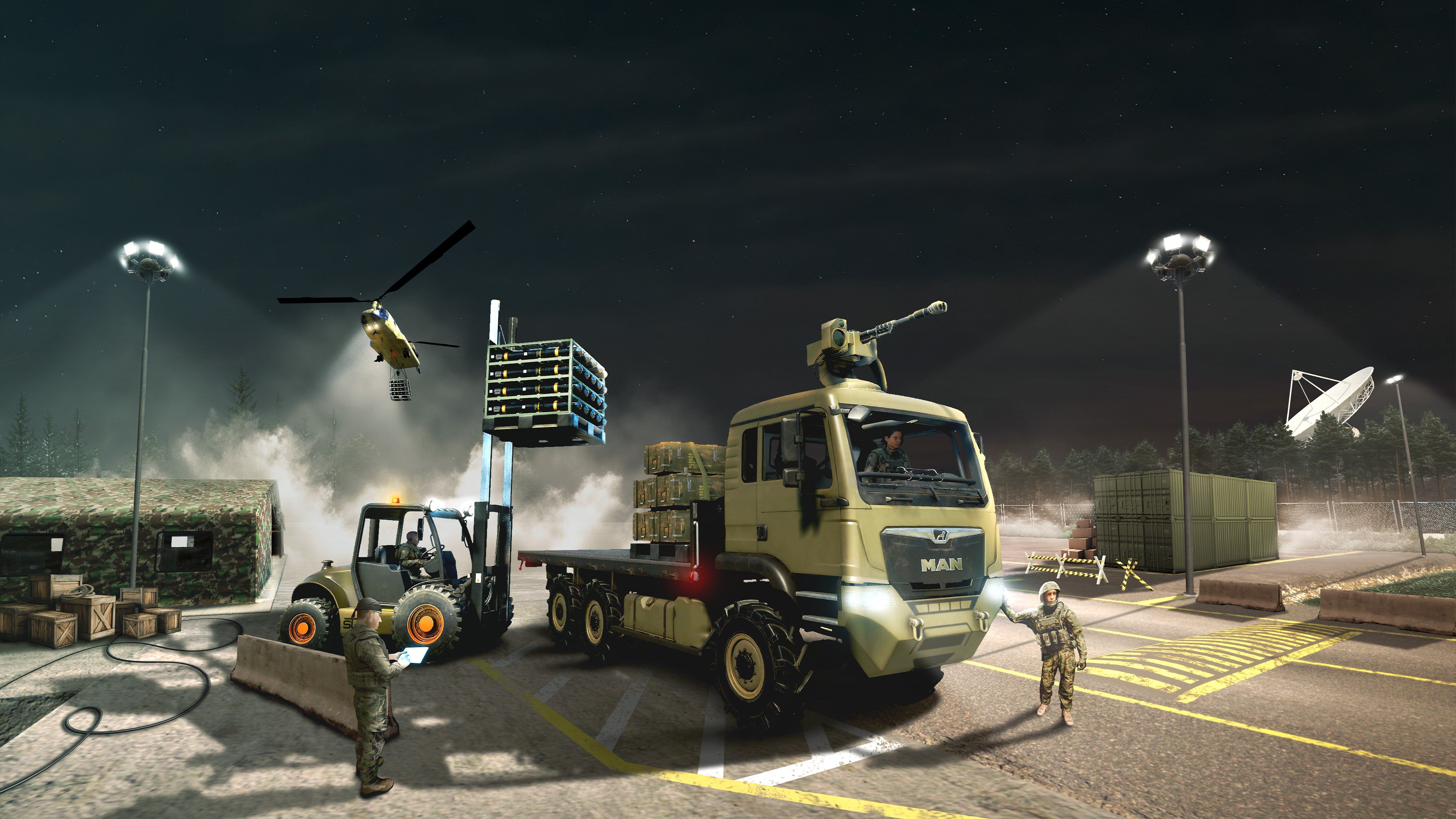 Military Logistics Simulator cover image