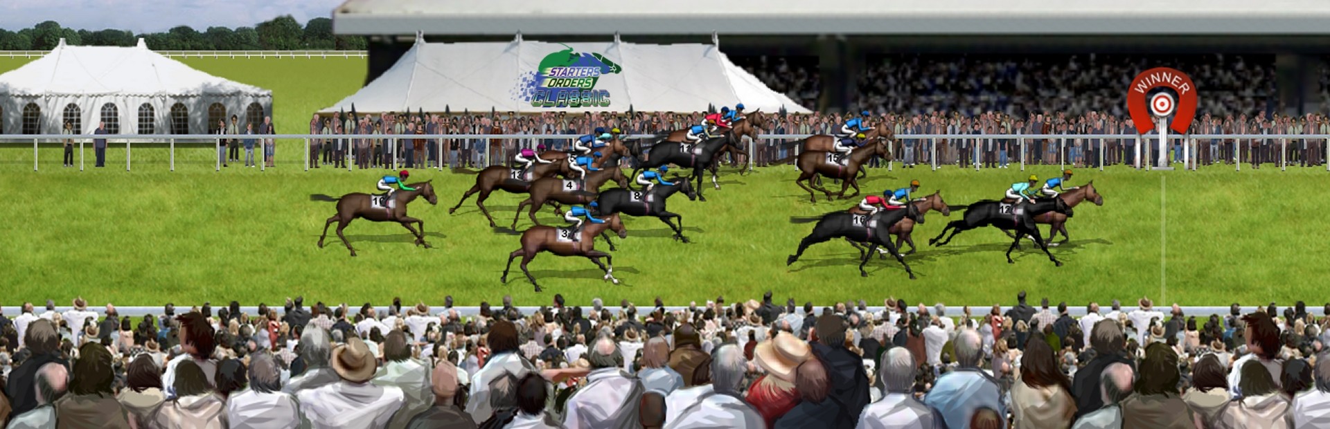 Starters Orders Classic Horse Racing cover image