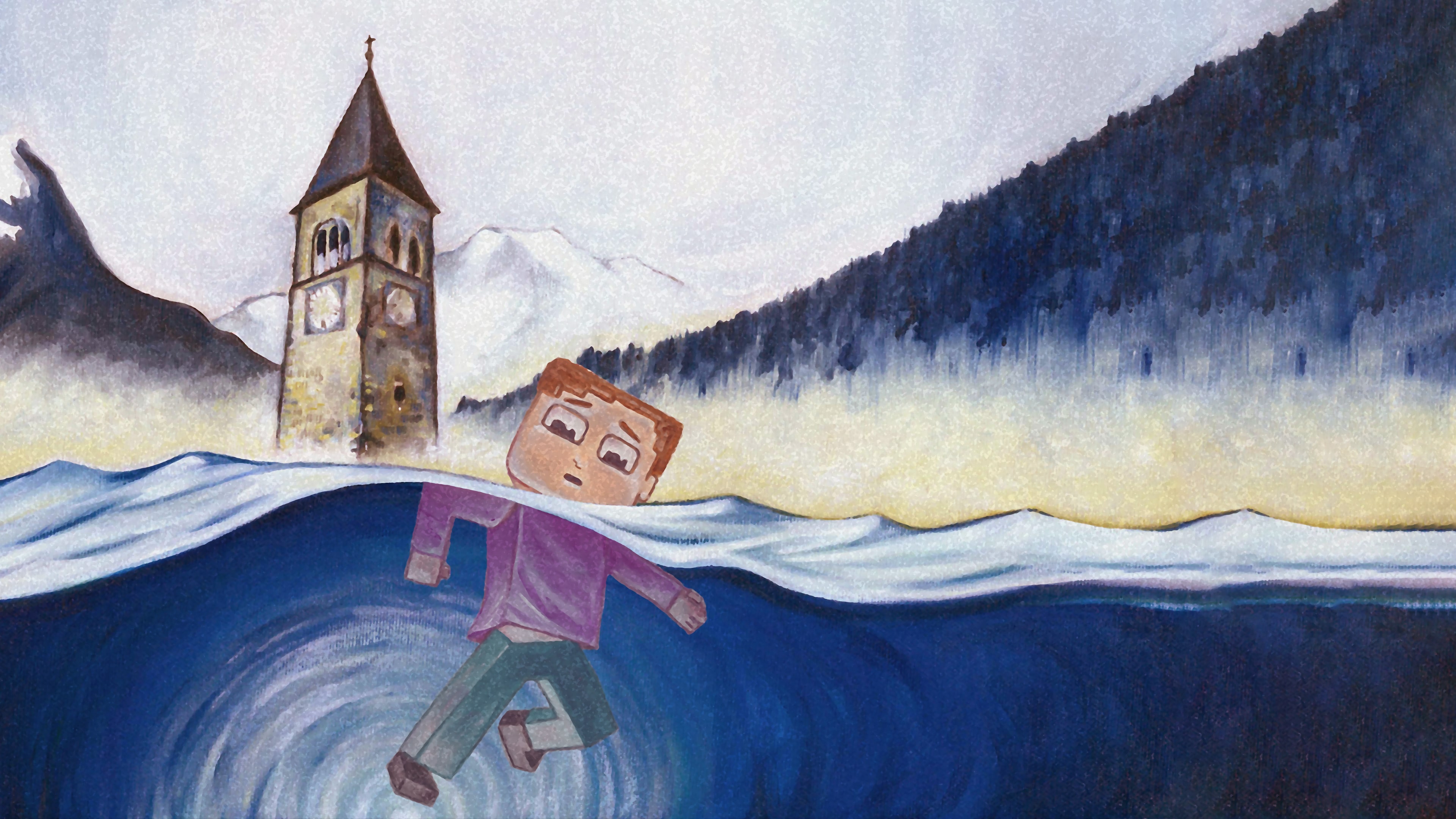 A Painter's Tale: Curon, 1950 cover image