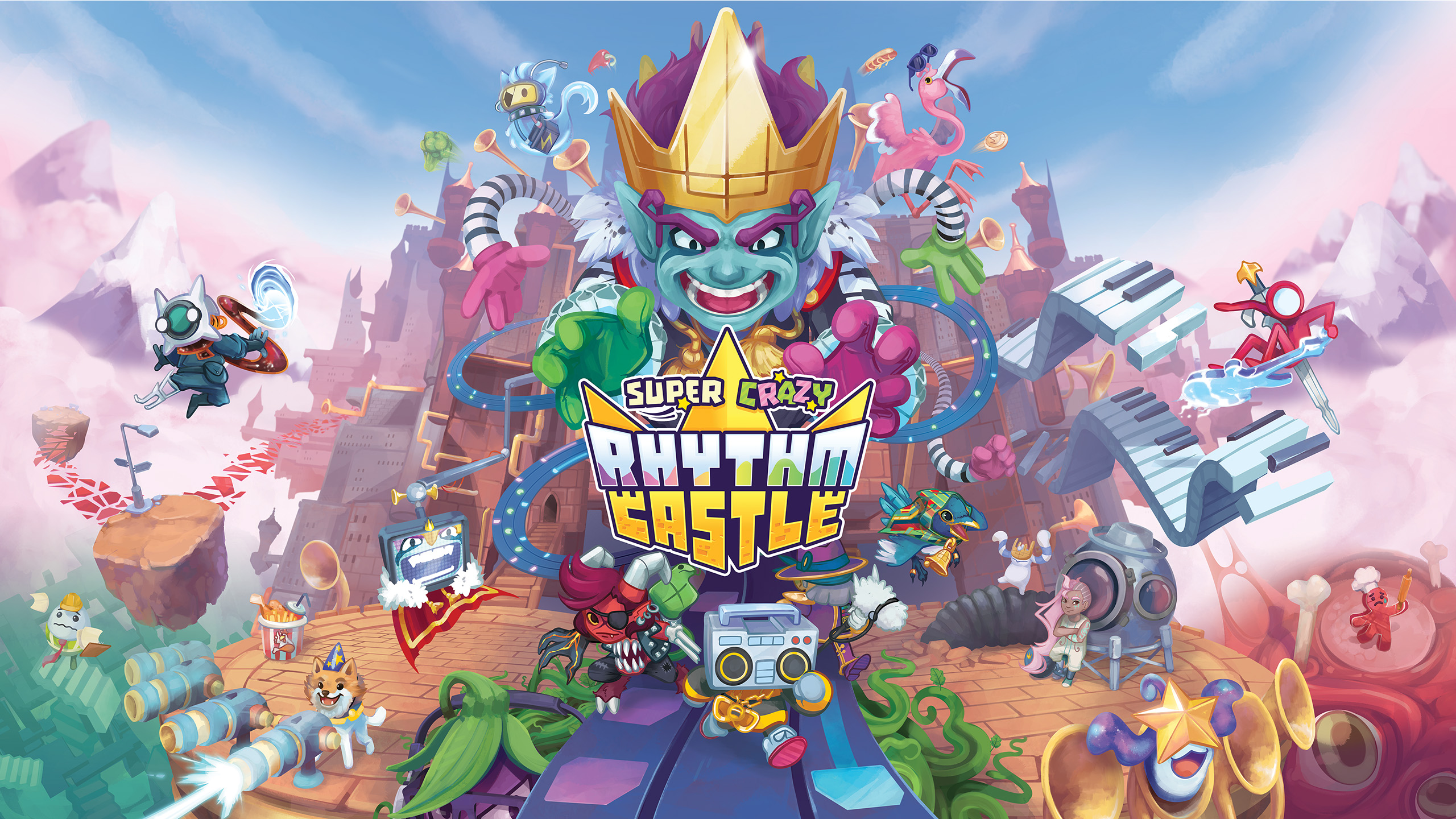 SUPER CRAZY RHYTHM CASTLE cover image