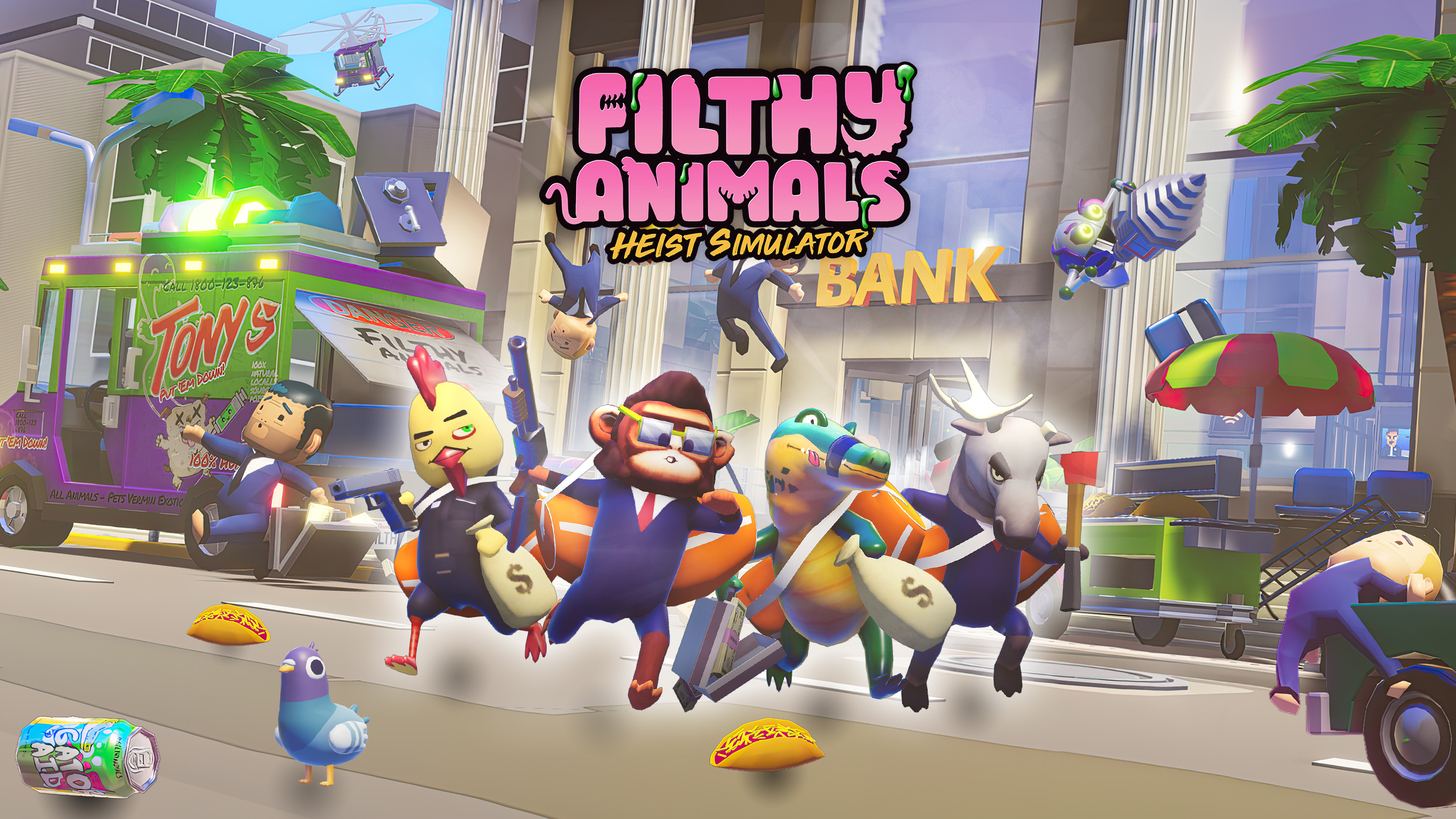 Filthy Animals | Heist Simulator cover image