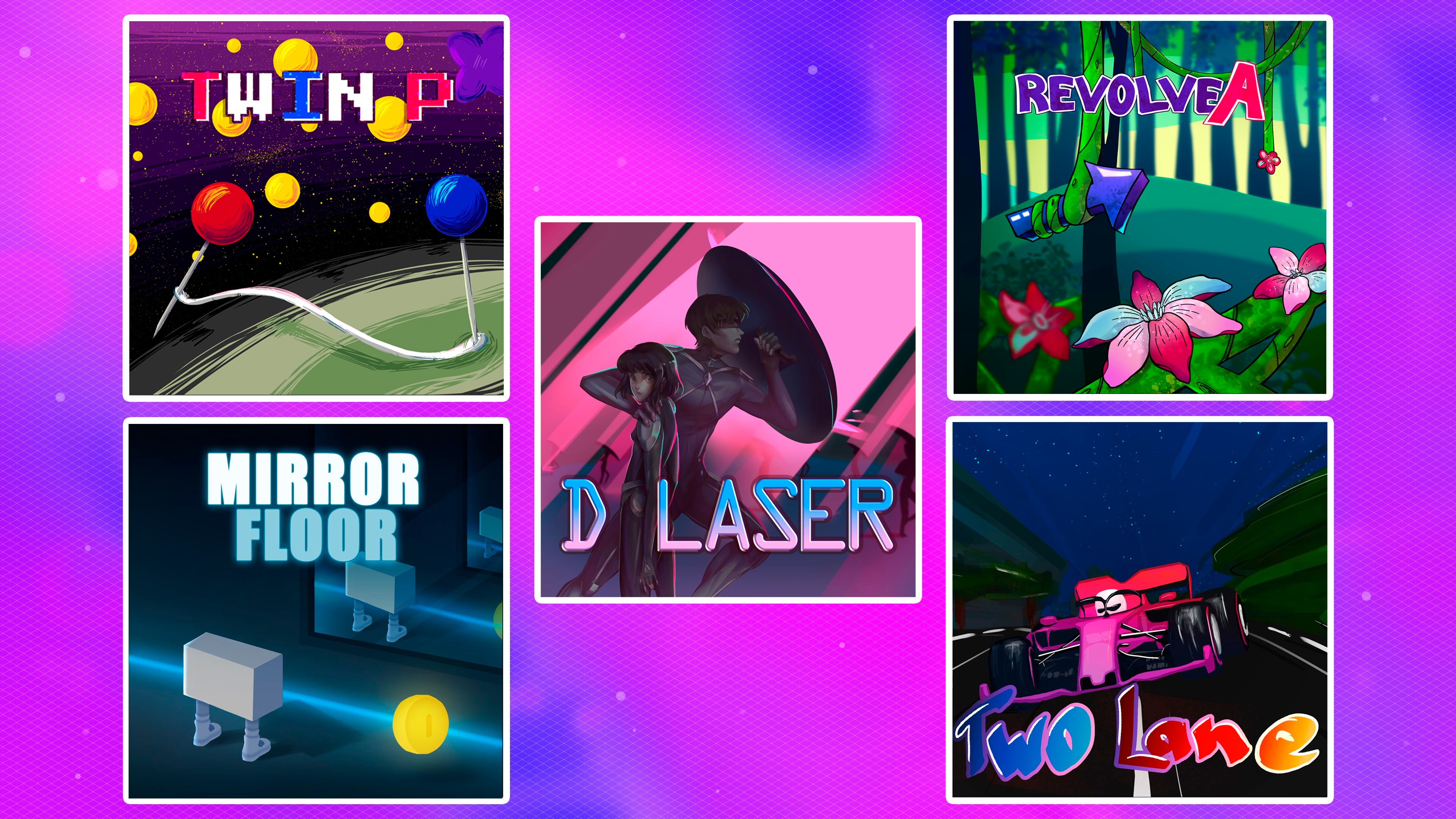 One Button Games 5-in-1 vol. 3 cover image