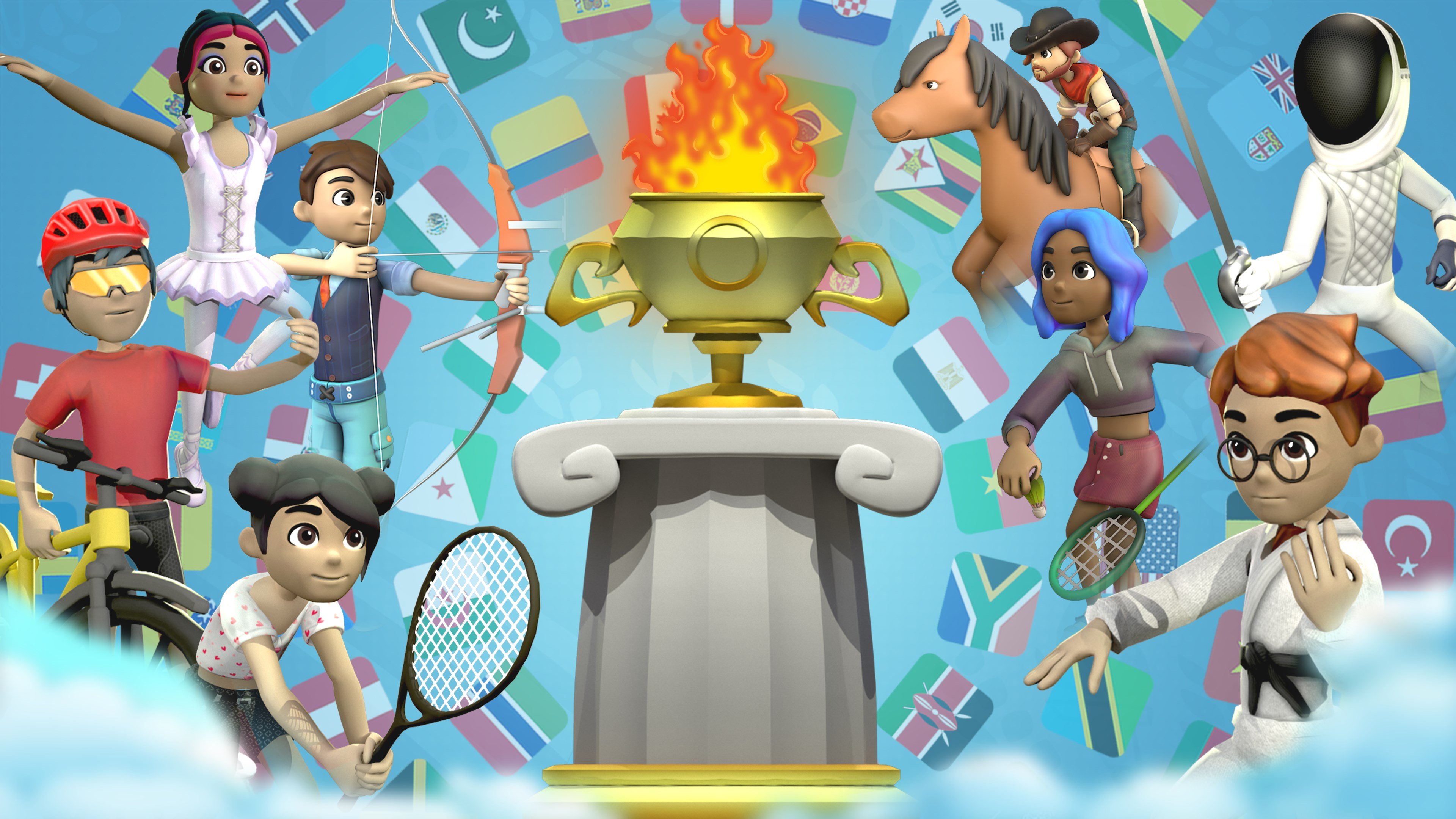 34 Sports Games - World Edition cover image