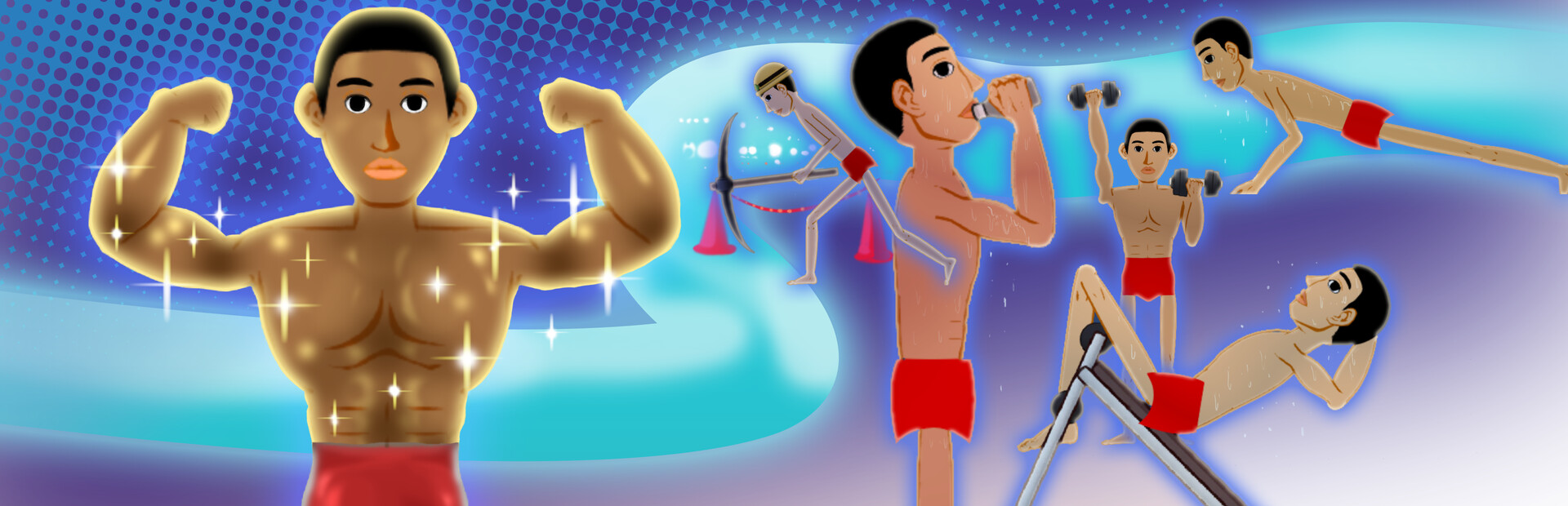 MACHO DE PON! for Steam cover image