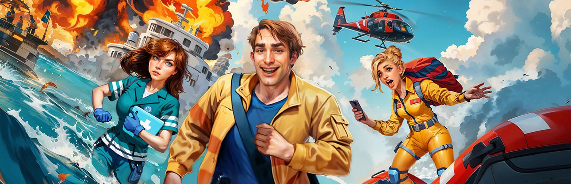 Emergency Crew 5: Blazing Vacation cover image