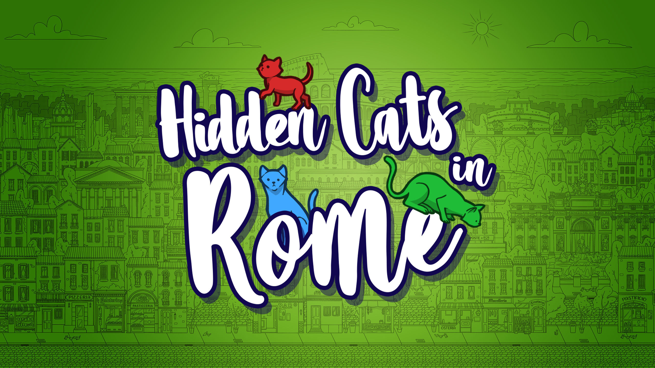 Hidden Cats in Rome cover image