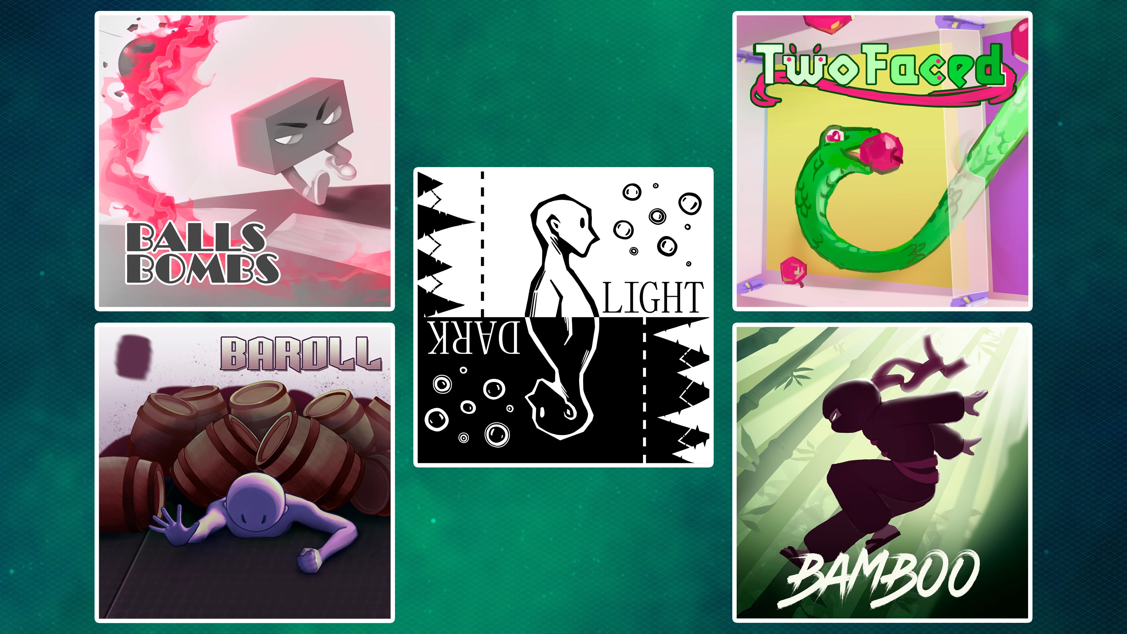 One Button Games 5-in-1 vol. 4 (Windows) cover image