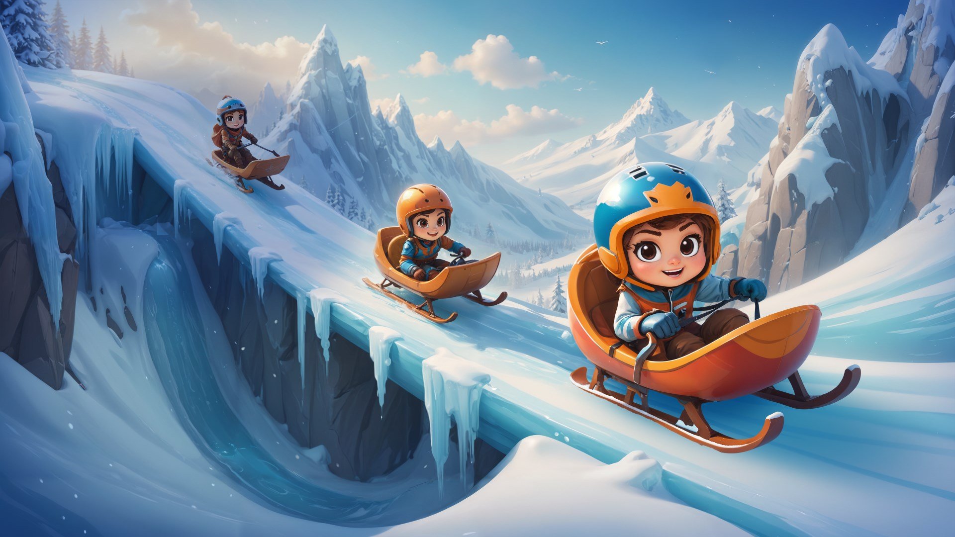 Sled Riders (Windows) cover image