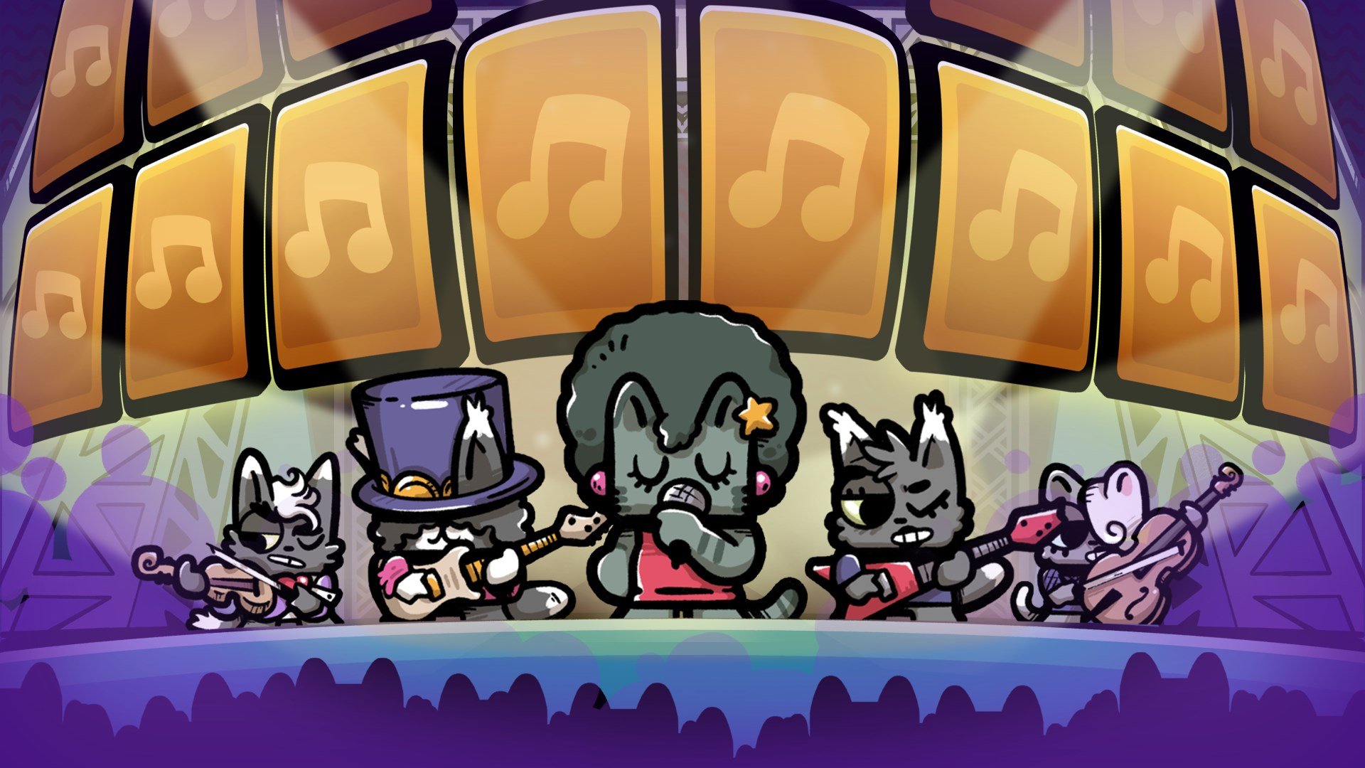 Musical Memory: Cats Matching Band cover image