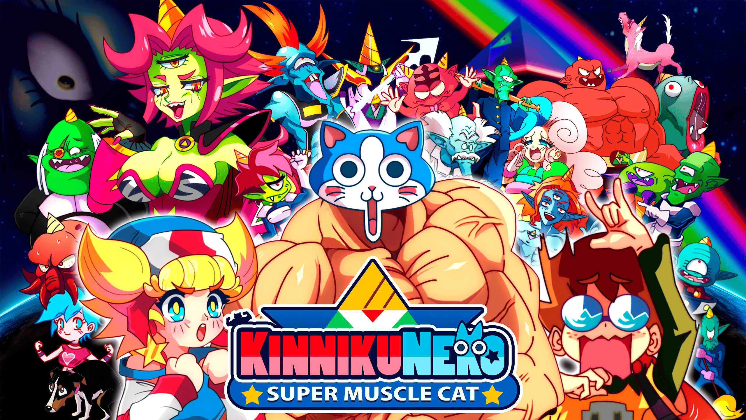 KinnikuNeko: SUPER MUSCLE CAT cover image