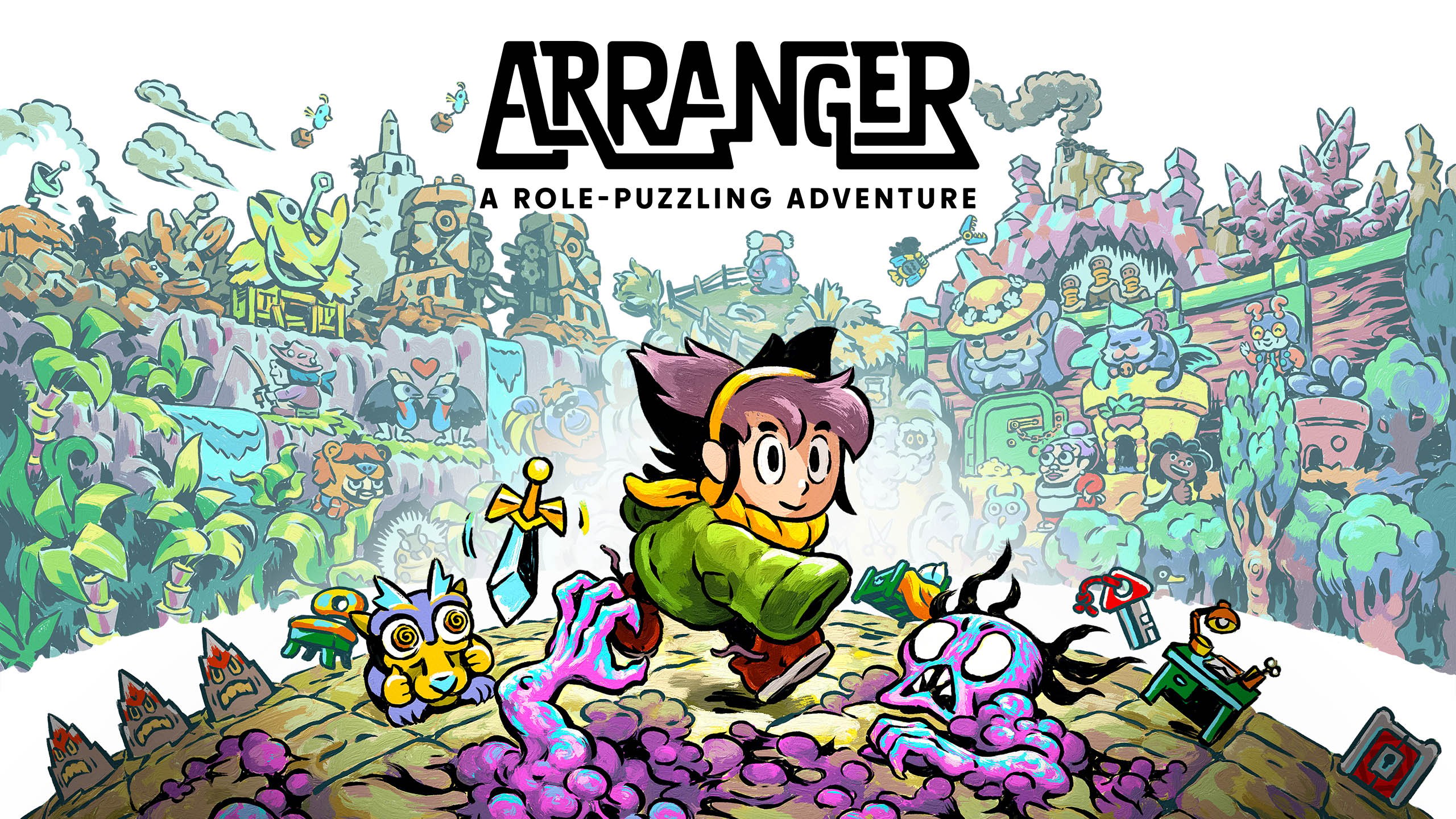 Arranger: A Role-Puzzling Adventure cover image