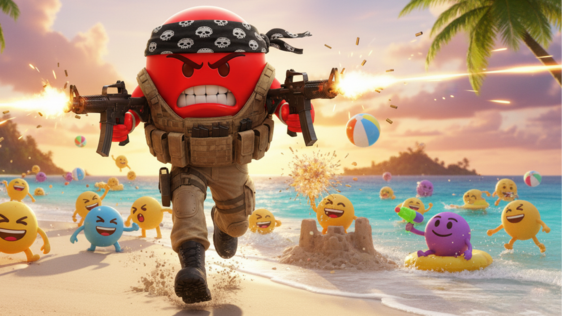 Emoji Battlefield - Summer Vacation cover image