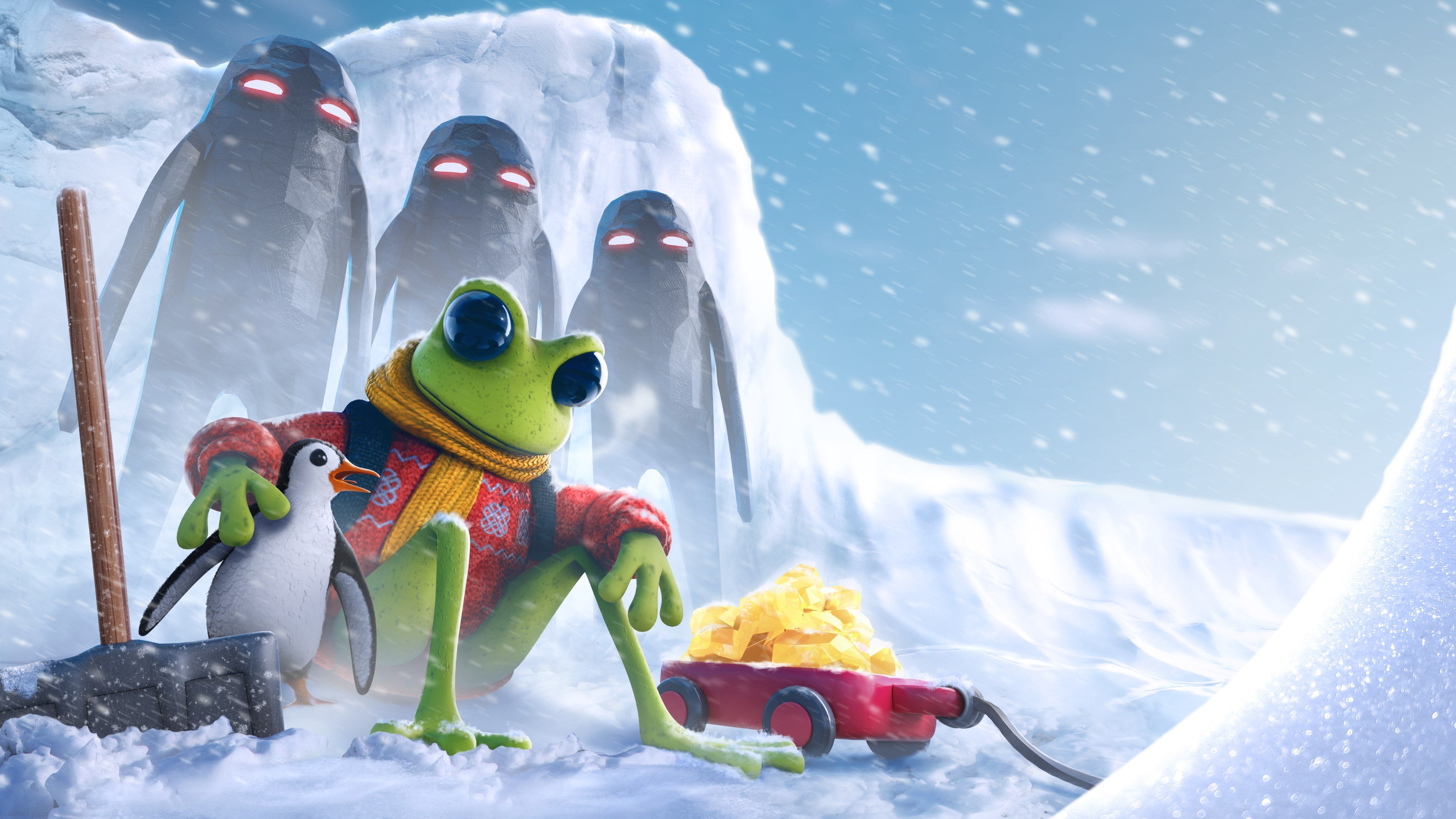 Froggy Hates Snow cover image