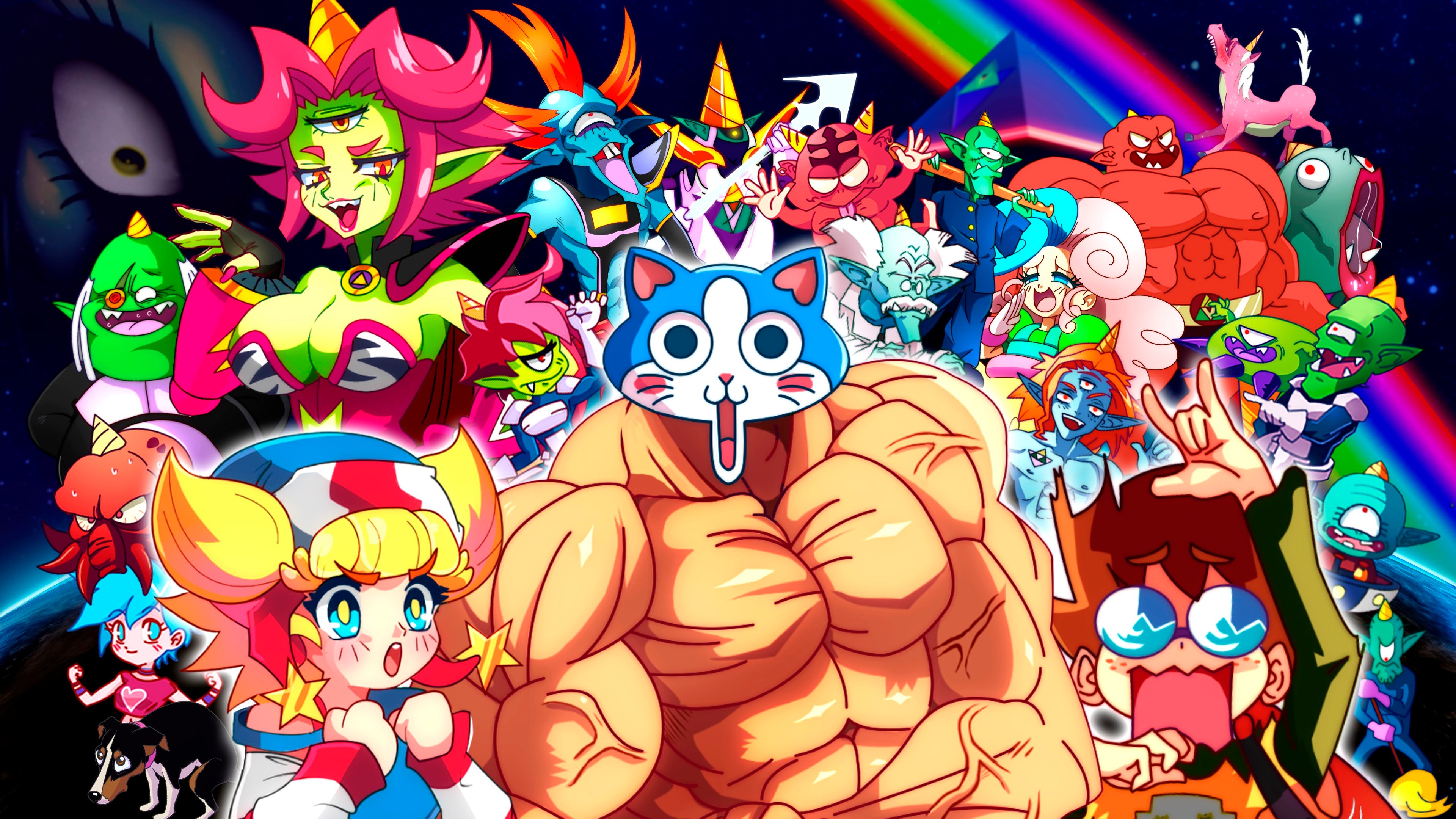 KinnikuNeko: SUPER MUSCLE CAT cover image
