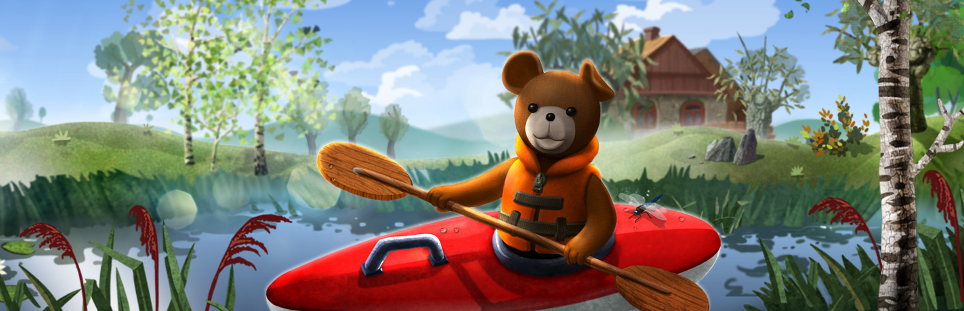 Teddy Floppy Ear - Kayaking cover image