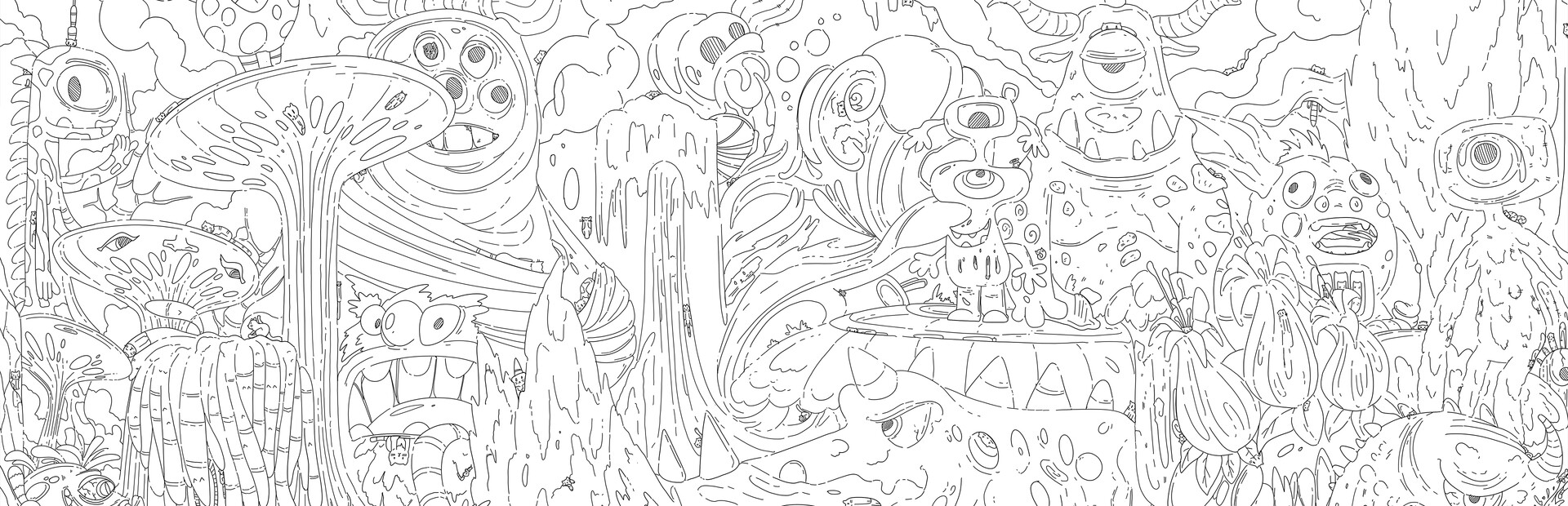 100 Aliens Cats cover image