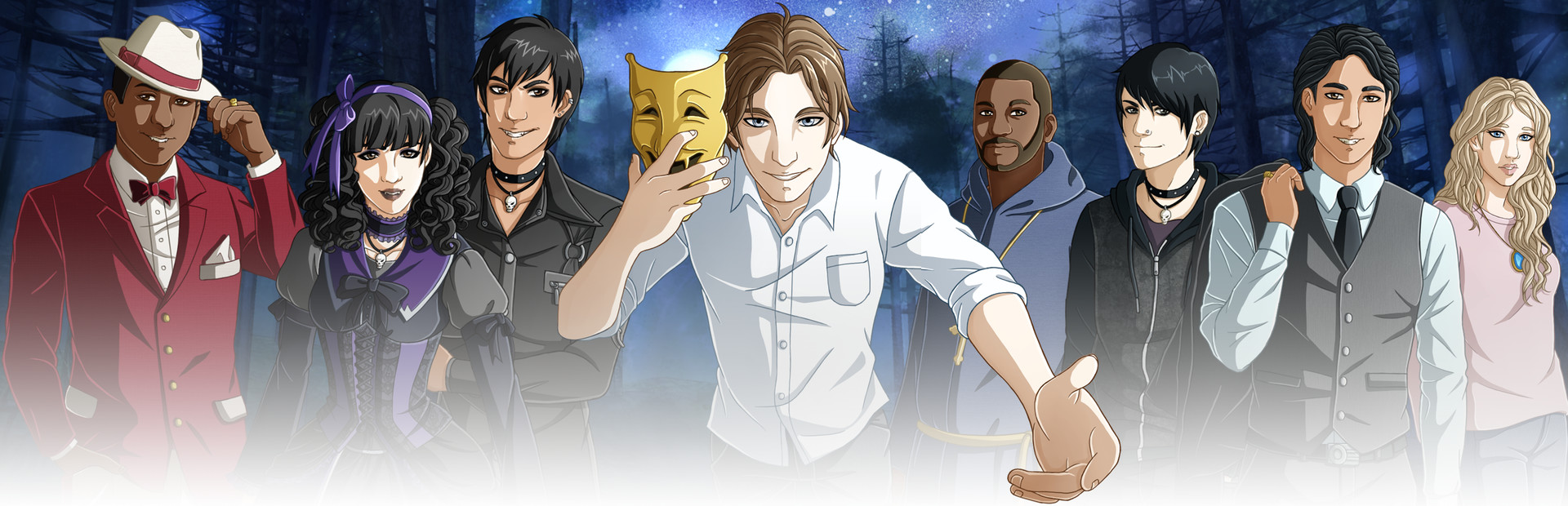 Twice Reborn: a vampire visual novel cover image