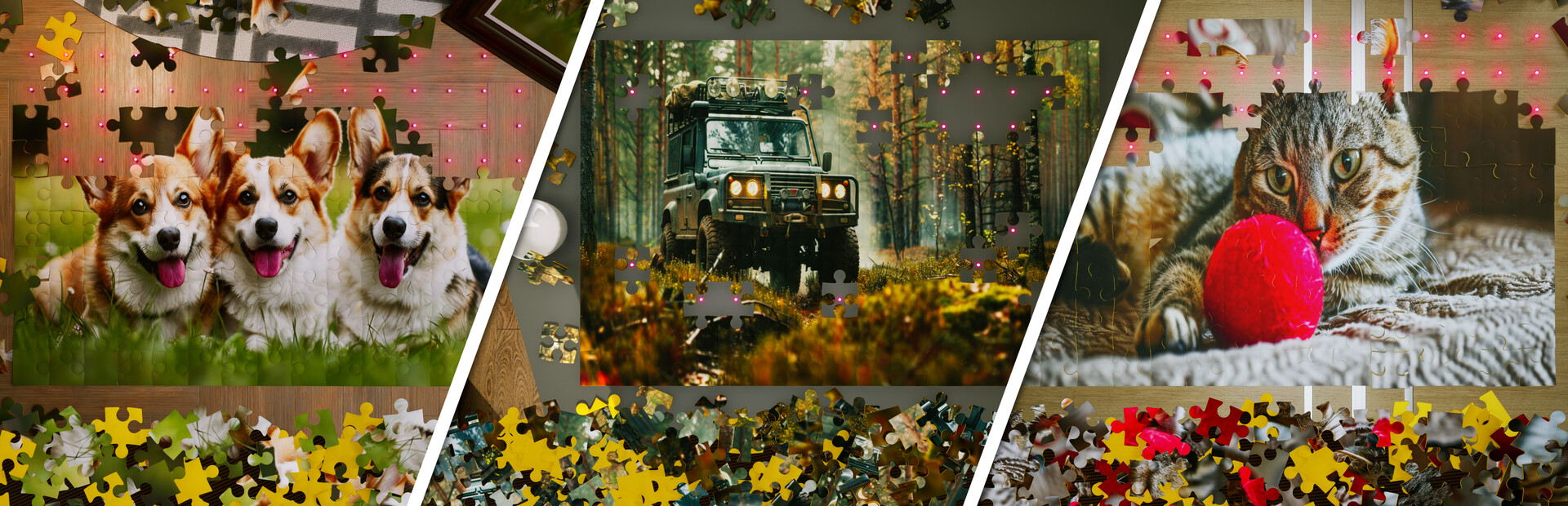 Jigs4w3D Puzzle Challenge cover image