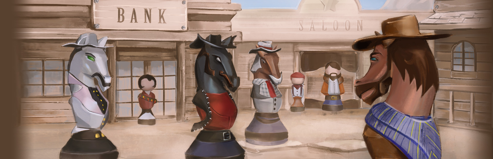 Chess Knights: High Noon cover image