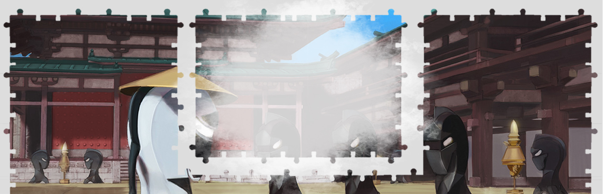 Shinobi's Way - a jigsaw chess tale cover image