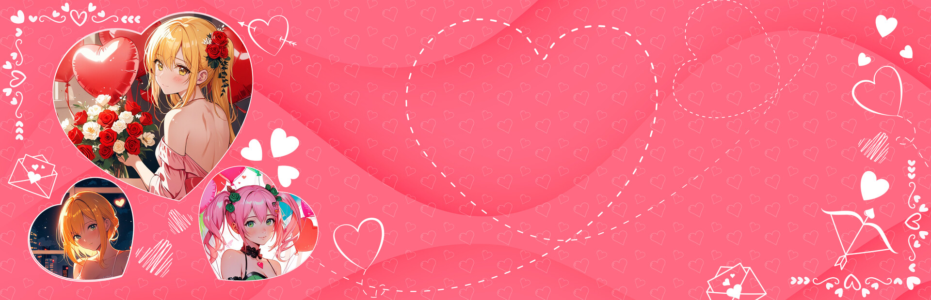 Lovely Anime Puzzle: Valentine cover image