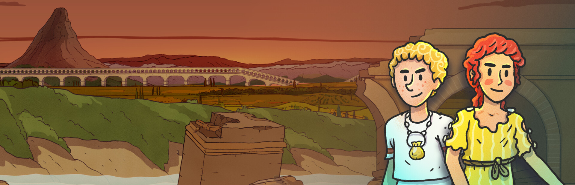 Danger in Pompeii cover image