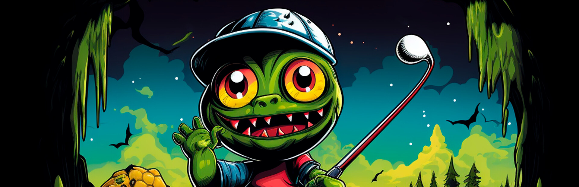 GOLF MONSTER cover image